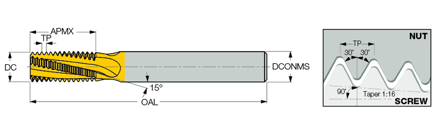 MTEC 0625D11 11.5NPT IC908