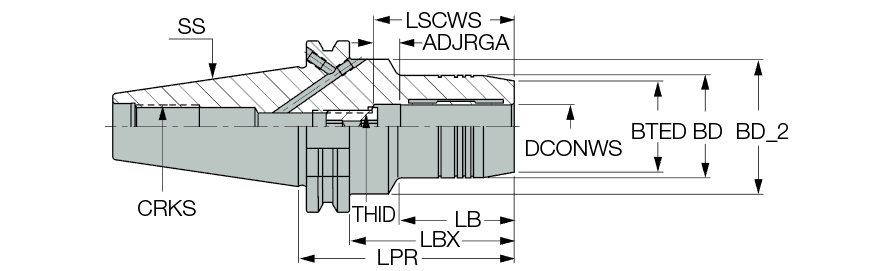 CAT50 HYDRO 3/4X3.228