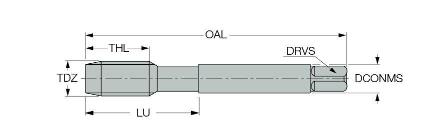 TPG UNF-#10-32-M HE