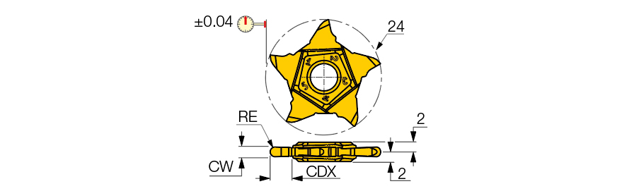 PENTA 24N150PF075 IC30N