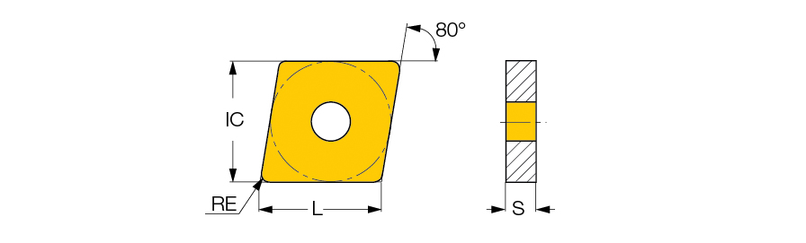 CNMG 120404-NF IC907